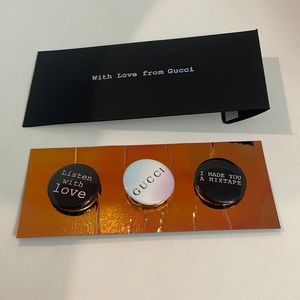 Gucci 2021 holiday gift - pins